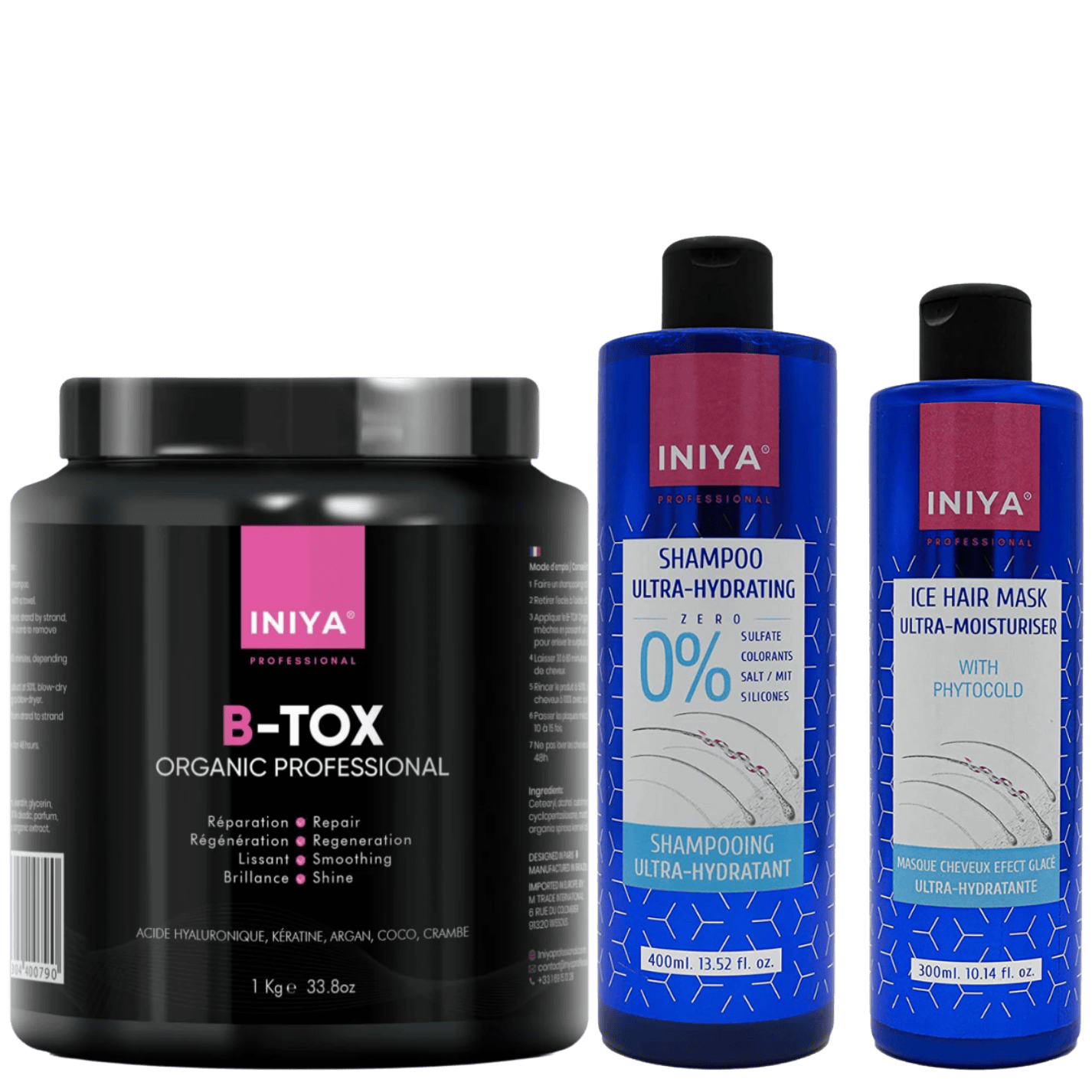 Botox Capillaire Organic Professionnel Iniya