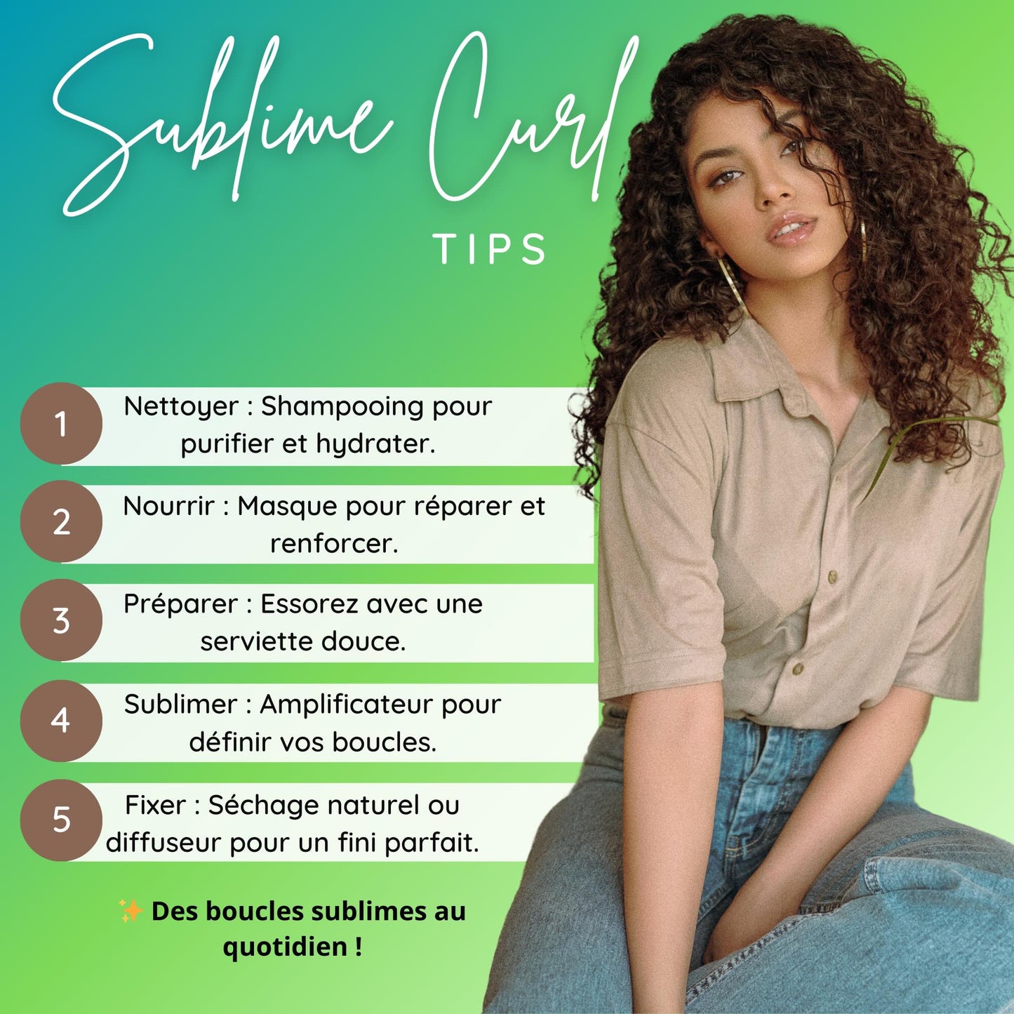 Shampooing Cheveux Bouclés Iniya Sublime Curl