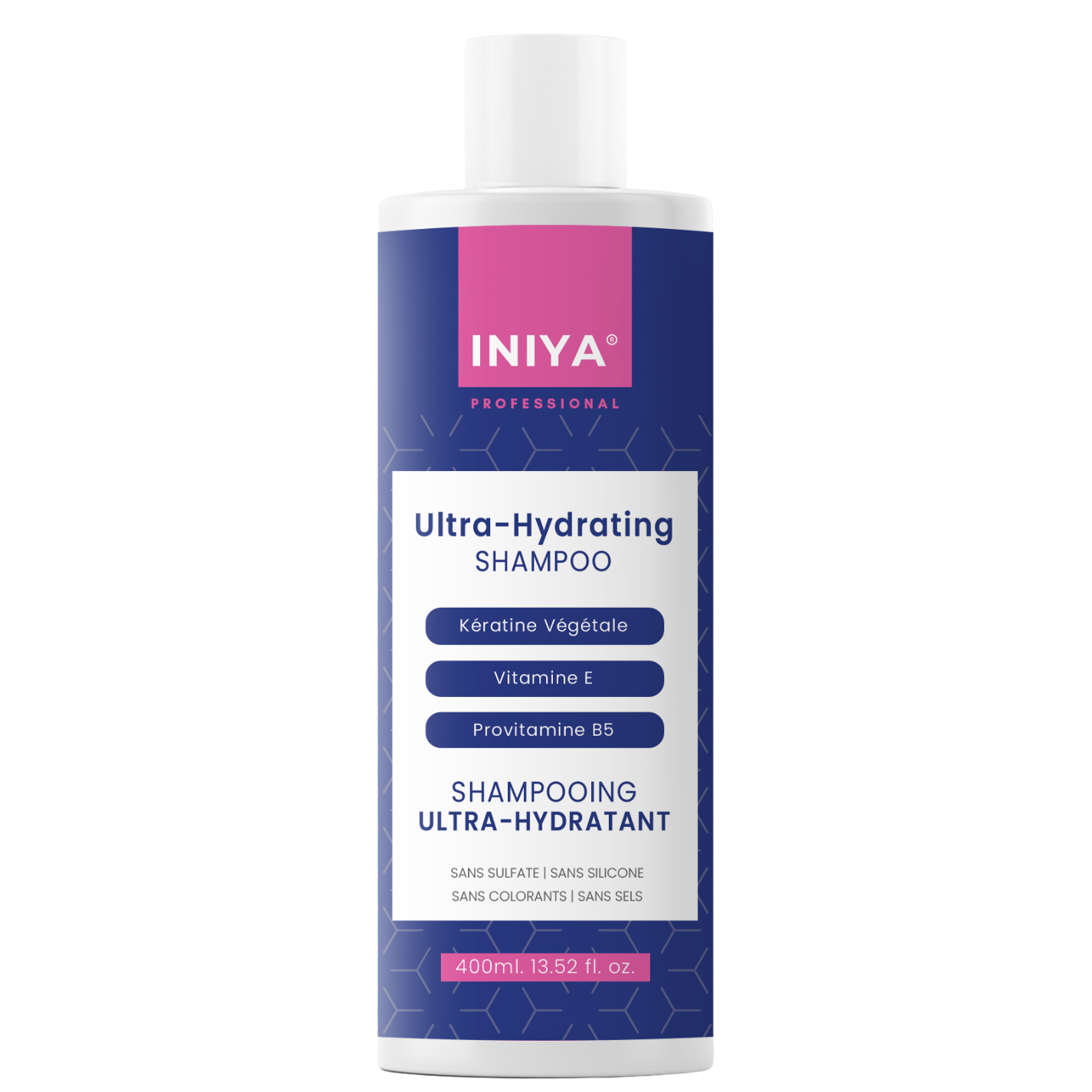 Shampooing Kératine Ultra Hydratant Iniya Professional