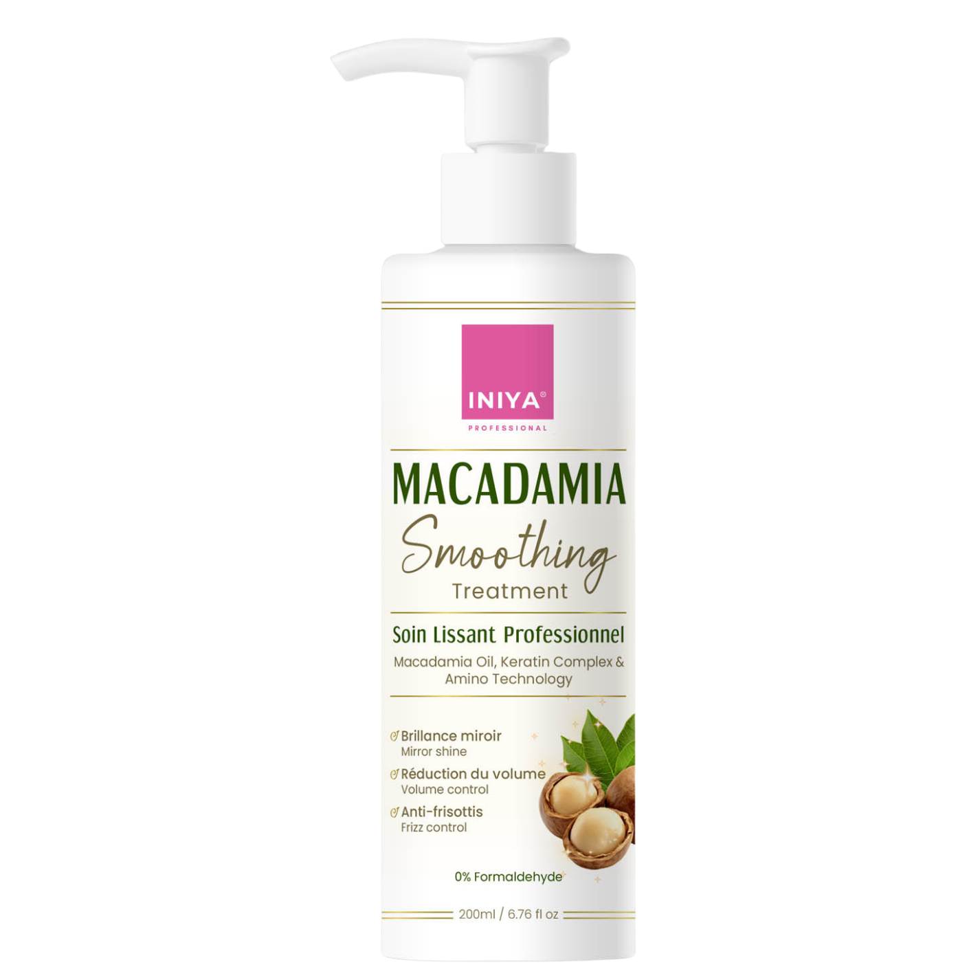 Lissage Brésilien Iniya Macadamia Smooth
